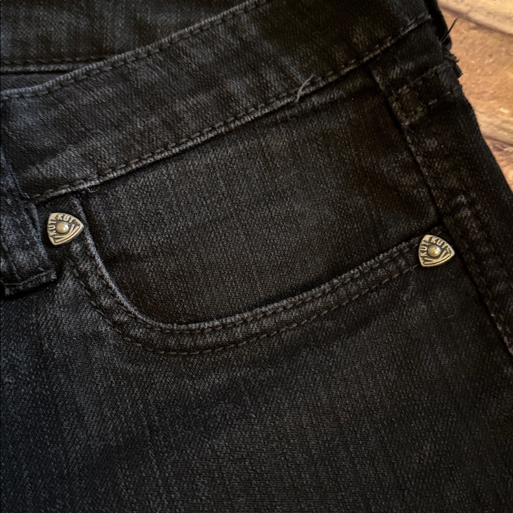 Kut From The Kloth Black Straight Leg size 10 - Picture 4 of 5